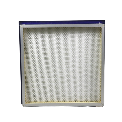 Gel Type Mini Pleat Hepa Filter