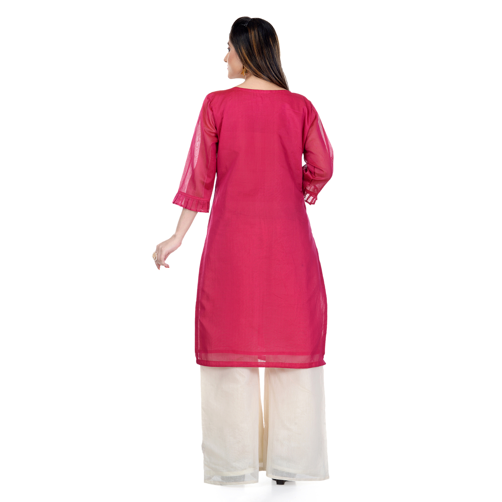 Pink Kurti Set
