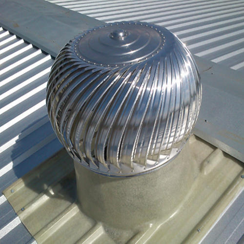 Turbo Air Ventilator - Stainless Steel, 450x150x330 Mm, Silver Color | Automatic, 95% Purifying Efficiency, Low Noise Below 18 Dba