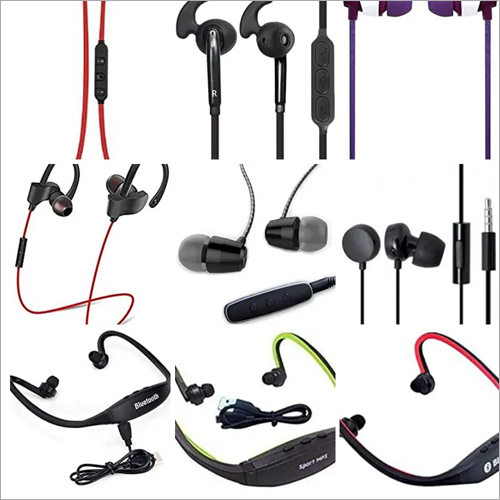 Mobile Earphones - Plastic Body, New Condition | White Color, Compatible With Mobile Devices