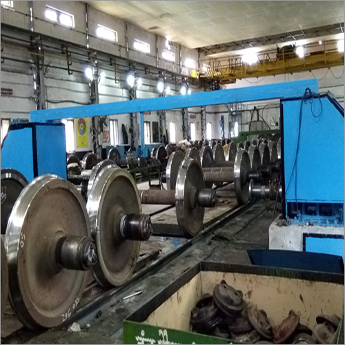 Double Ended Ctrb Mounting Machine - Color: Blue