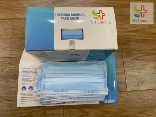 ईयरलूप के साथ प्रीमियम डिस्पोजेबल एंटीबैक्टीरियल मेडिकल फेस मास्क लिंग: यूनिसेक्स