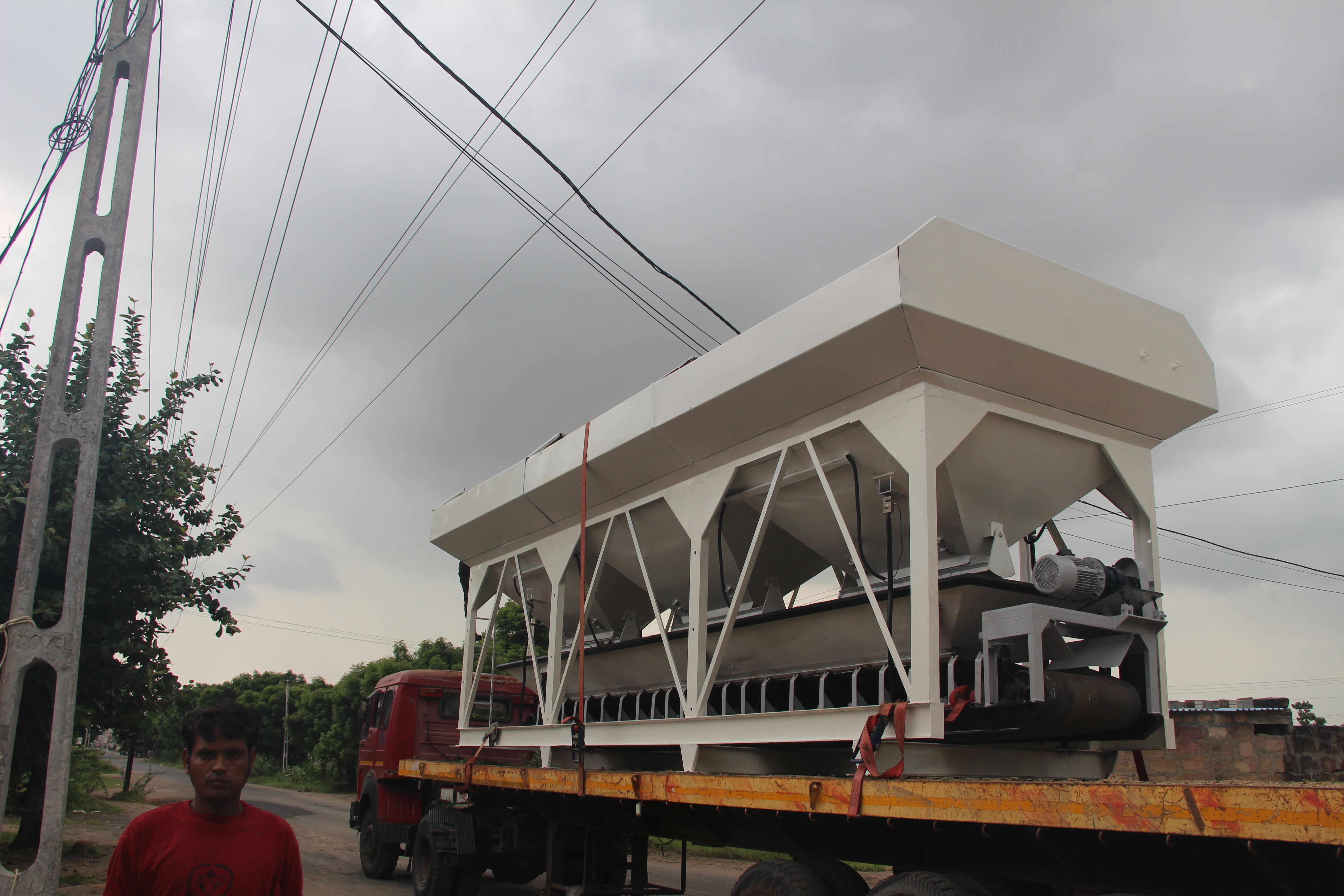 Concrete Batching Plant - Steel Frame, 380v-440v, High-precision Batching | Automated Controls, Dust-proof Sealing, Heavy-duty Structure