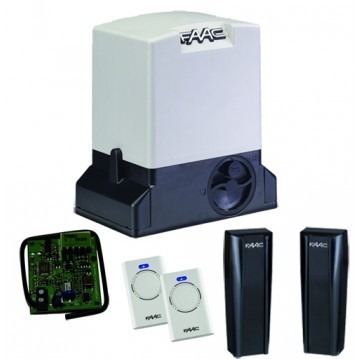 White And Black Electric Sliding Gates Motor