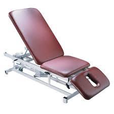 Imi-3116 High-low Treatment Table, 3 Section (Electrical With Retractable Casters) - Metal Frame, Size 200cm X 68cm, Height Adjustable , Suitable For Elderly & Adults, Versatile Treatment & Exercise Use