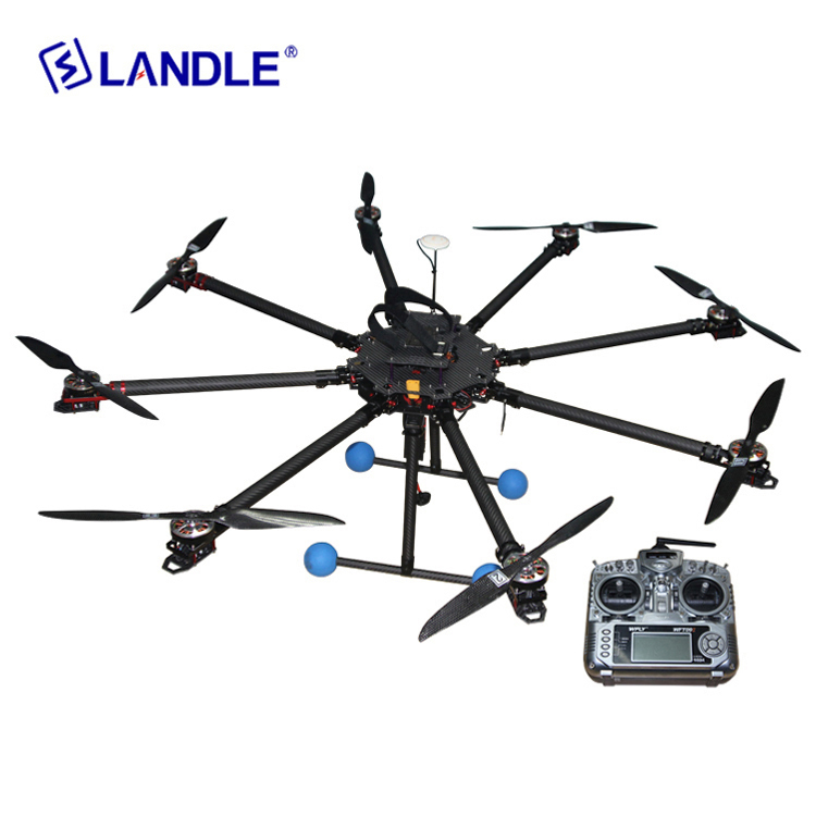 Hypld-8 Long Endurance Heavy Payload Octocopter Uav Drone For Power Line Patrol Water Proof