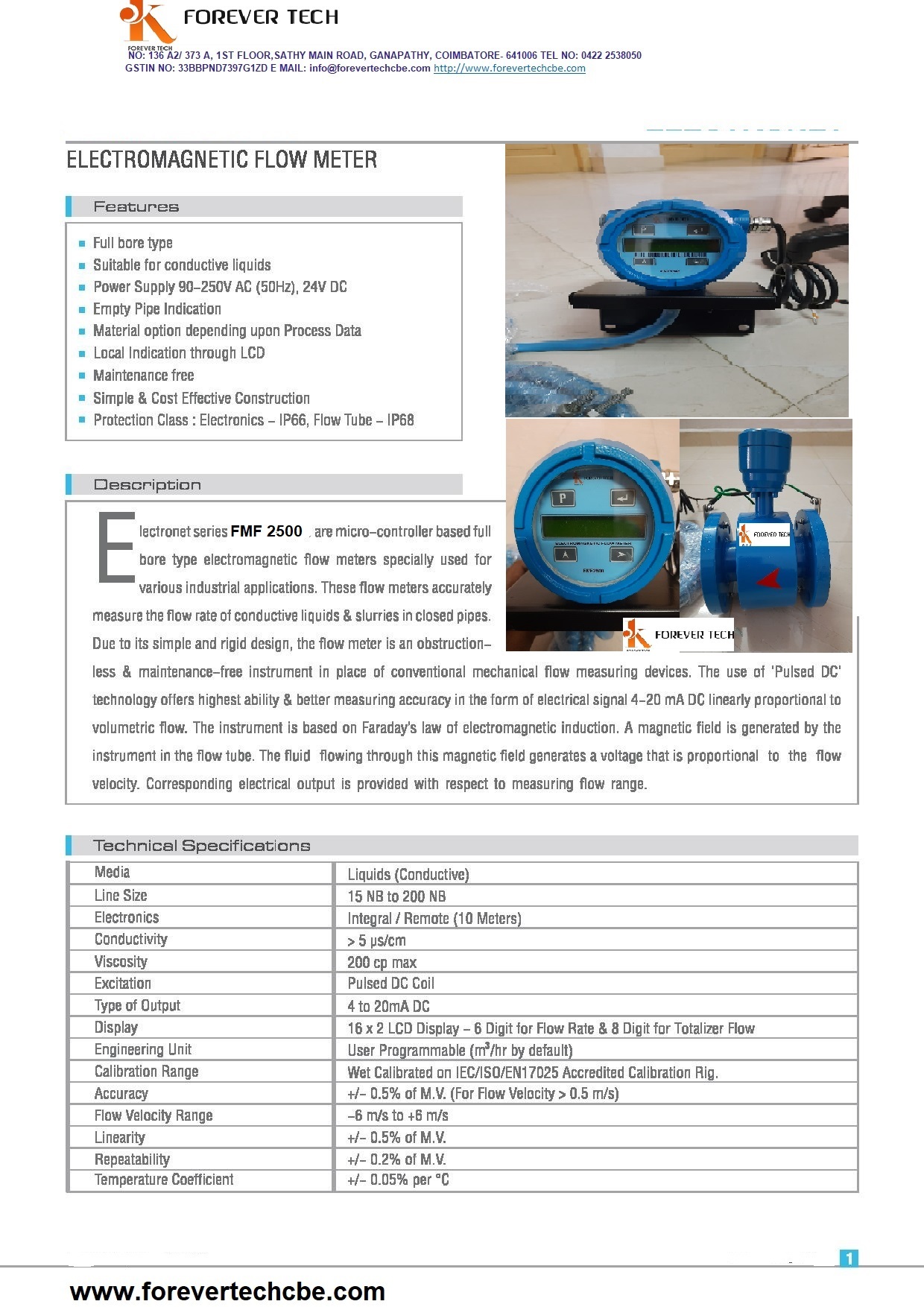 Stp Flow Meter