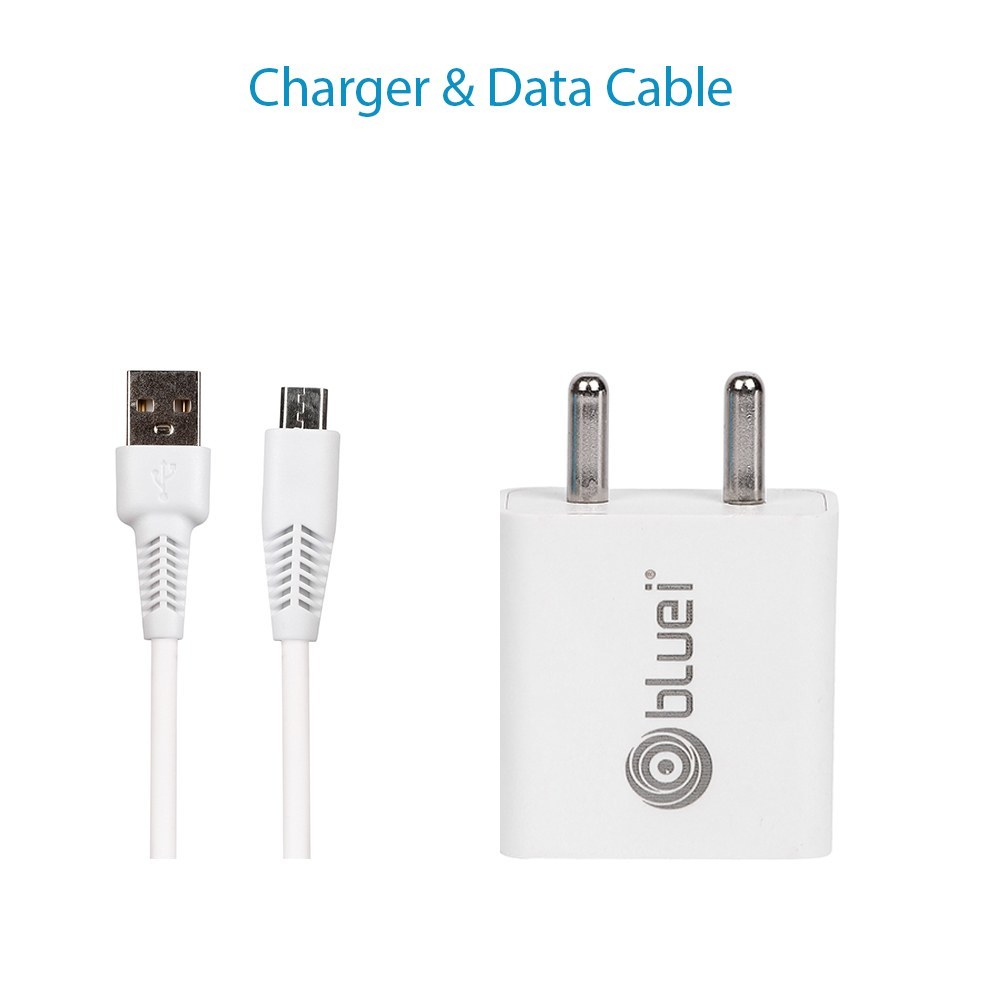 Bluei Ch-03 Dual Usb Charger - Abs Plastic, 10.5x9.5x3 Cm, 2.4a Output | Overload Protection, Multi-protection Circuit, Suitable For Most Smartphones