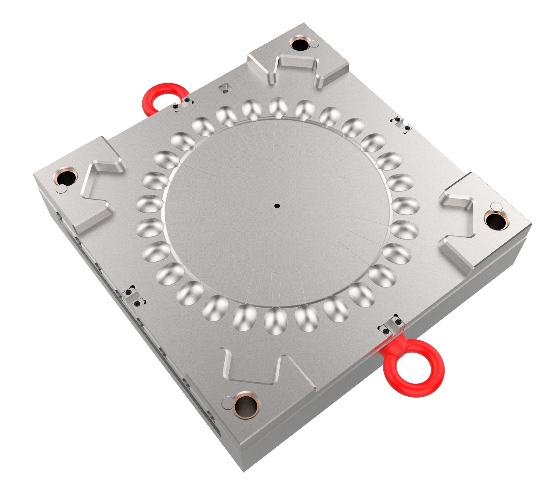 Plastic Injection Mold For Spoon Cavity: 28 Cavity