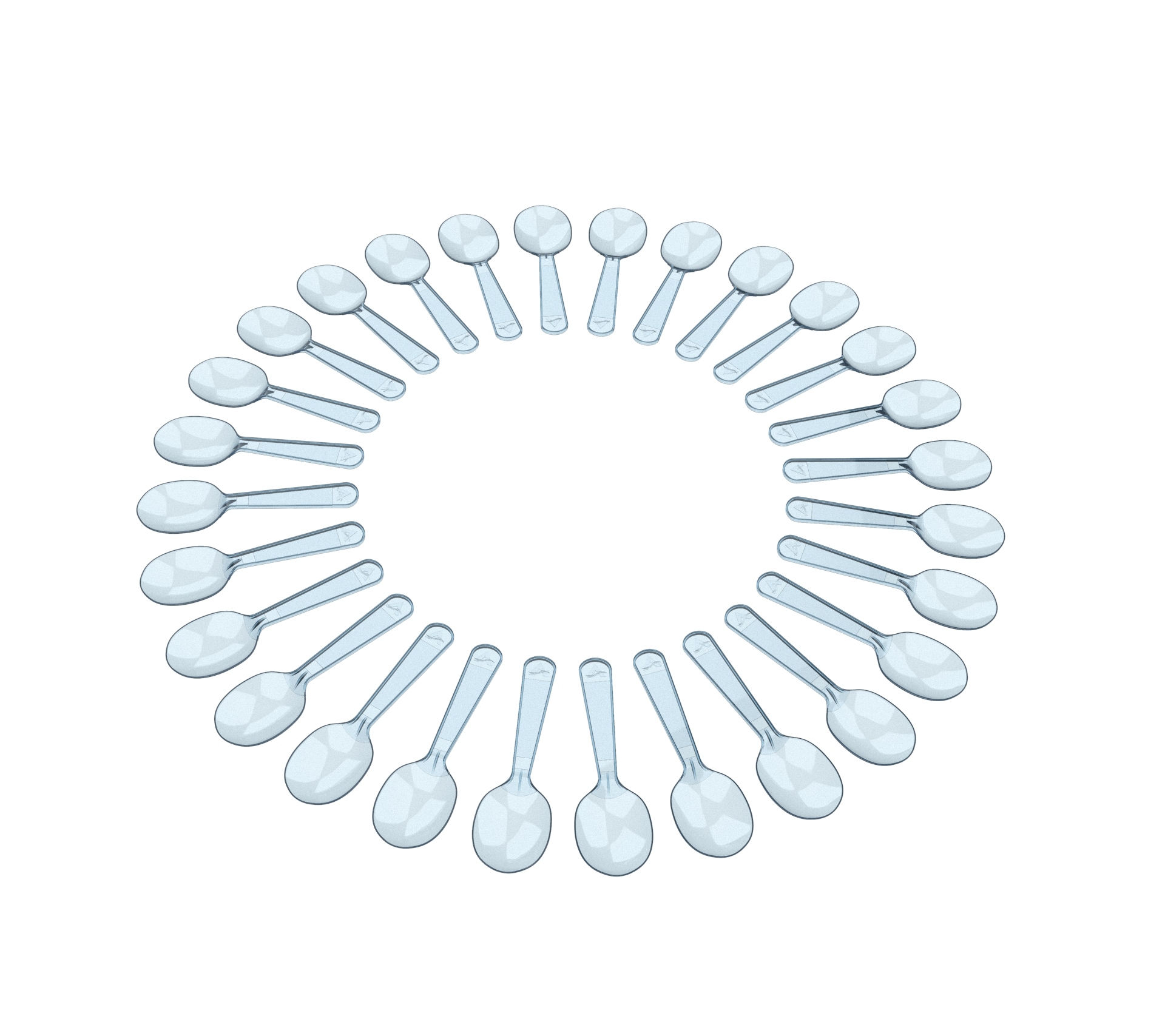 Plastic Injection Mold For Spoon Cavity: 28 Cavity