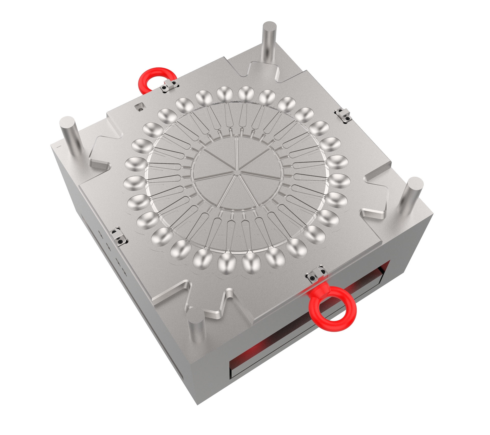 Plastic Injection Mold For Spoon Cavity: 28 Cavity