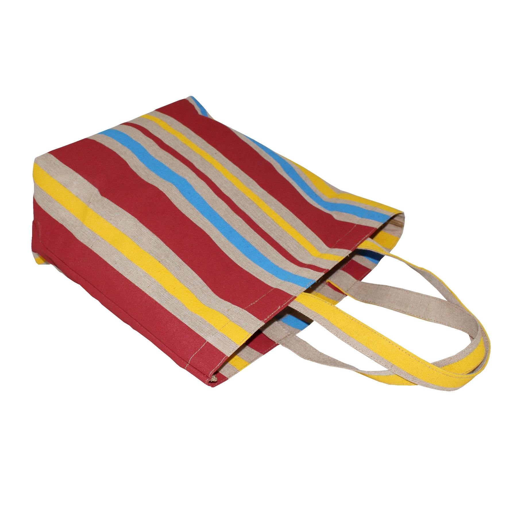 Laminated Juco Fabric Tote Bag With Juco Handle Capacity: 10 Kgs Kg/day