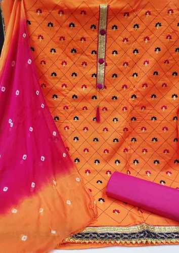 4 पीस कॉटन ड्रेस मटीरियल