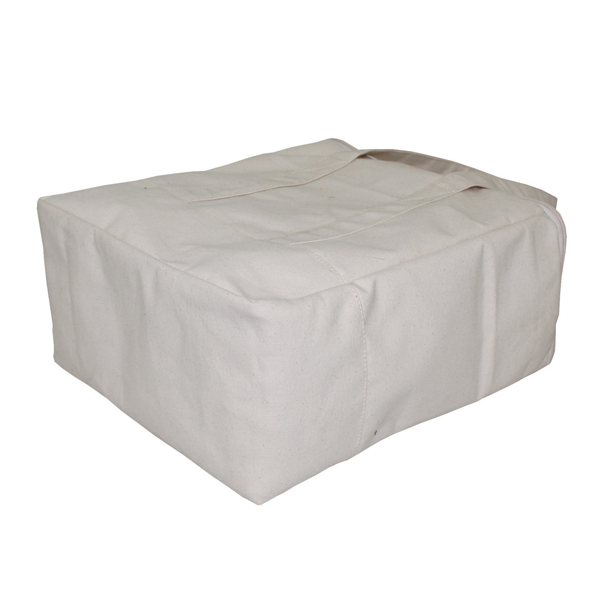 12 Oz Natural Canvas Cooler Bag With Inside Pe Foam Insulator Polyester Lining Capacity: 4 Bottle Pcs/min