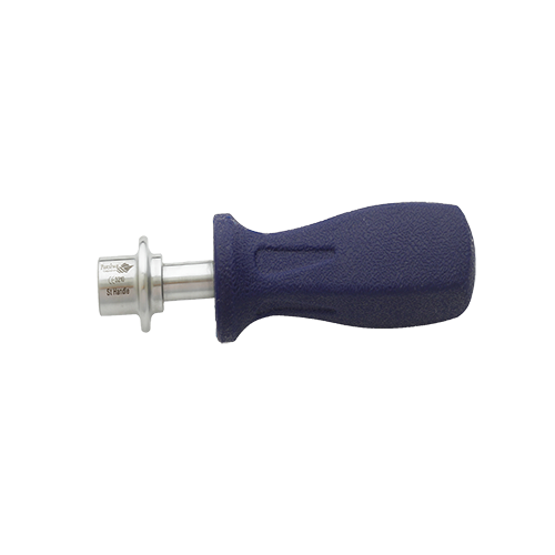 Silver And Purple Straight Handle ( Quick Coupling )