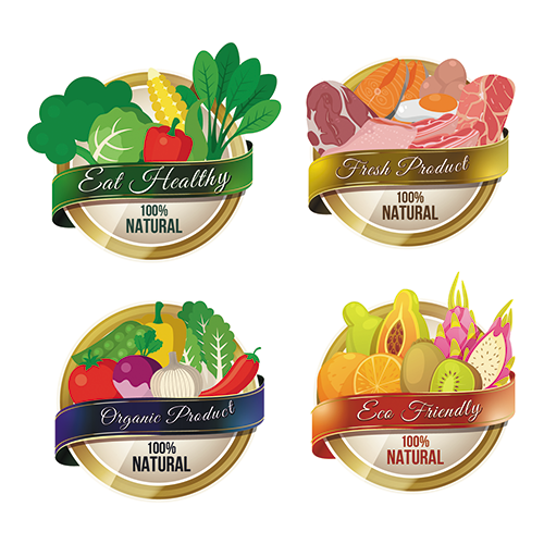 As Required Food Labels