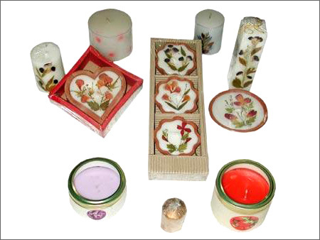 फ्लोरल मोमबत्तियाँ