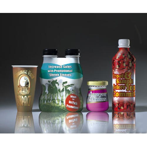 As Required Shrink Labels For Pulp Drinks Cup
