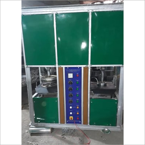 Double Die Dona Making Machine - Mild Steel | 220-240v, Plc Control, Automatic Operation