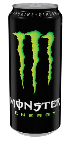 Monster Energy Drink - 16 fl oz Green Aluminum Can | 160 Calories, 38g Sugar, Natural Ingredients, Boosting Vitamins & Extracts