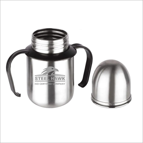 सिल्वर स्टील बेबी सिपर कप