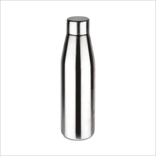 Silver Stainless Steel Water Bottle