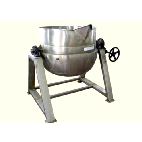 स्टेनलेस स्टील स्टीम जैकेट वाली केटल