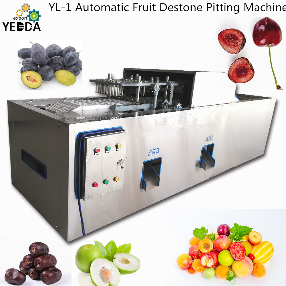 Automatic Fruit Destone Pitting Machine Capacity: 500-1000 Kg/hr