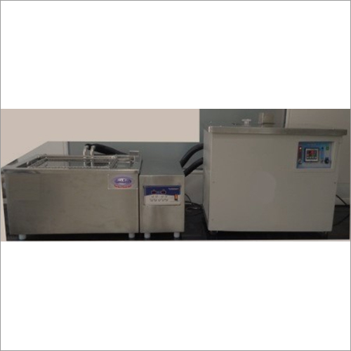 Ultrasonic Sonicator Bath With Chiller - Maintains 15a C Temperature, Microcontroller With Digital Timer & Temp Control | Powerful Chilling System For Sample Cooling, Dissolving, Dispersing, And Emulsifying