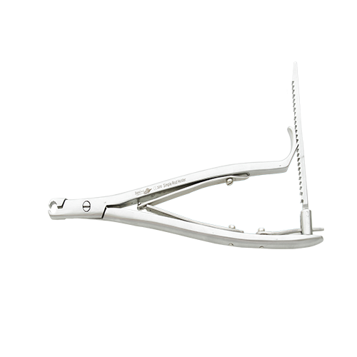 Silver Simple Rod Holder