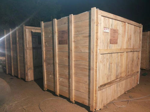 Heavy Duty Pinewood Box - Customizable Dimensions, Glossy Lamination Finish, Special Effects Printing | 1 Year Warranty, Square Shape