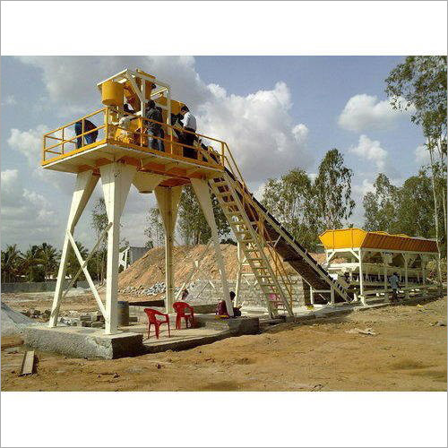 Concrete Batching Plant Inline For Construction Use