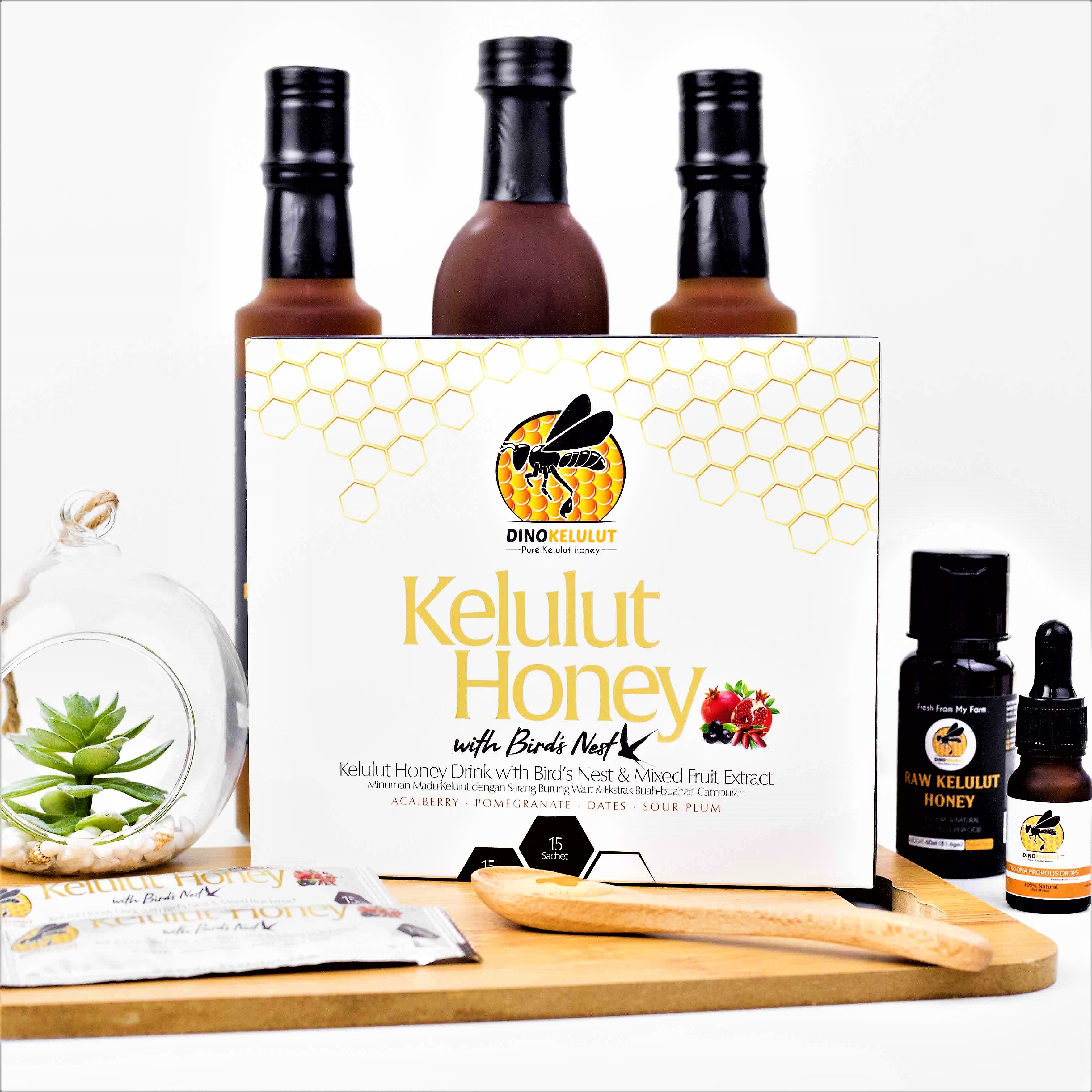 10 Ml Dino Kelulut Honey Propolis Drops Shelf Life: 2 Years