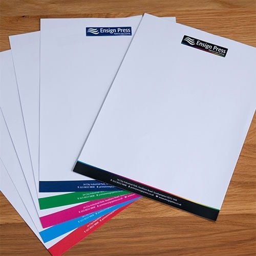 Letterheads Printing Services - Customizable Shapes, Designed As Required | Vibrant Colors To Match Your Brand Identity