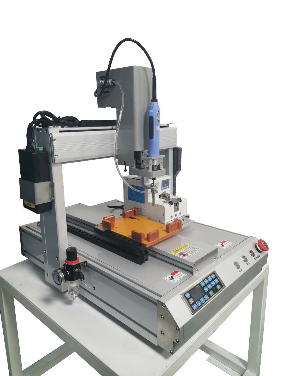 Silver High Efficiency Factory Price Automatic Screw Assembly Machine
