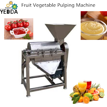 Stainless Steel Automatic Mango Pulping Pure Machine