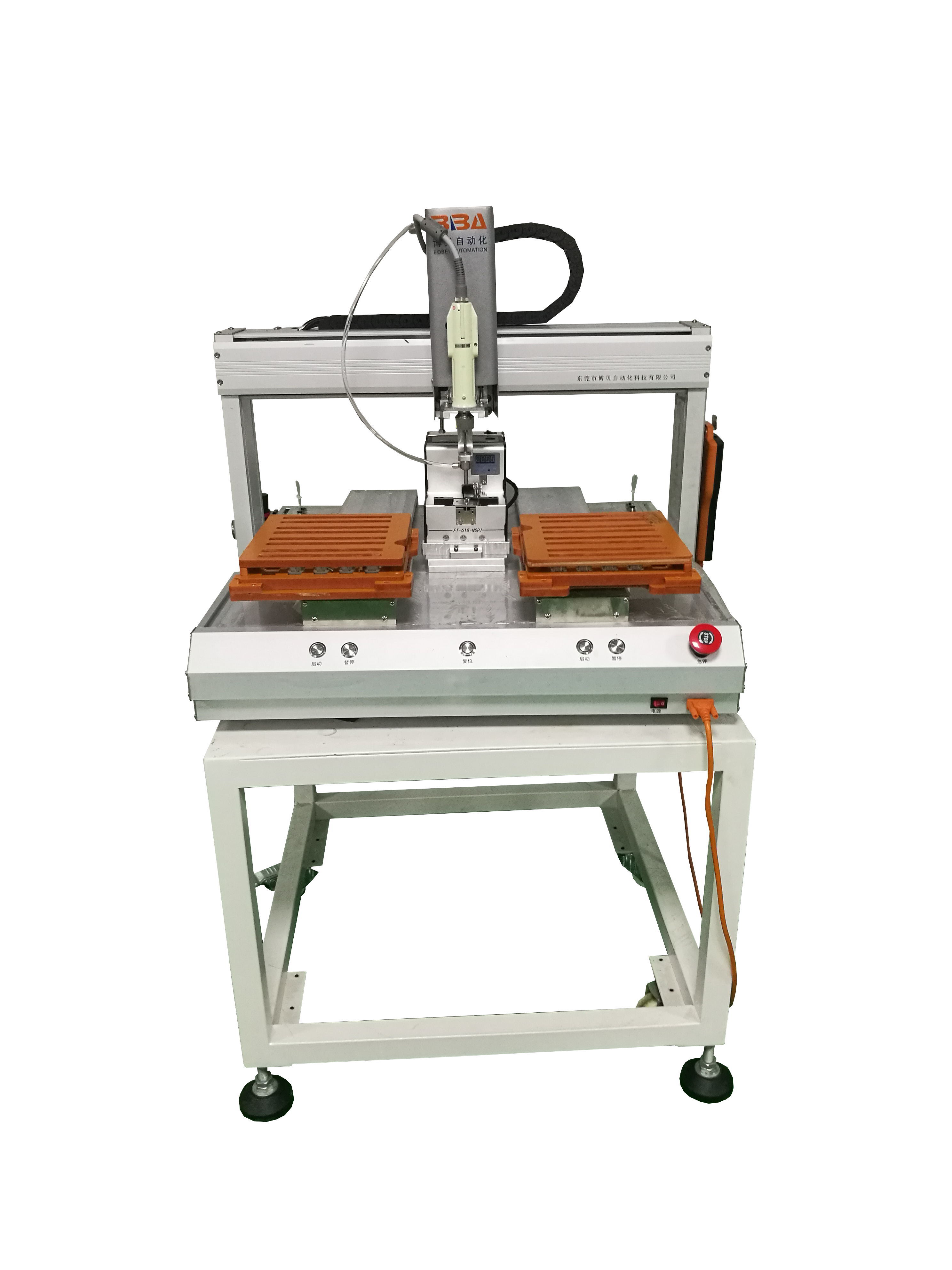 Automatic Screw Locking Machine - 570x570x700 Mm, Silver | High Efficiency Double Platform Design, Pneumatic Power Source, 60-80 Pcs/min Production Capacity, Versatile For M1-m10 Screws