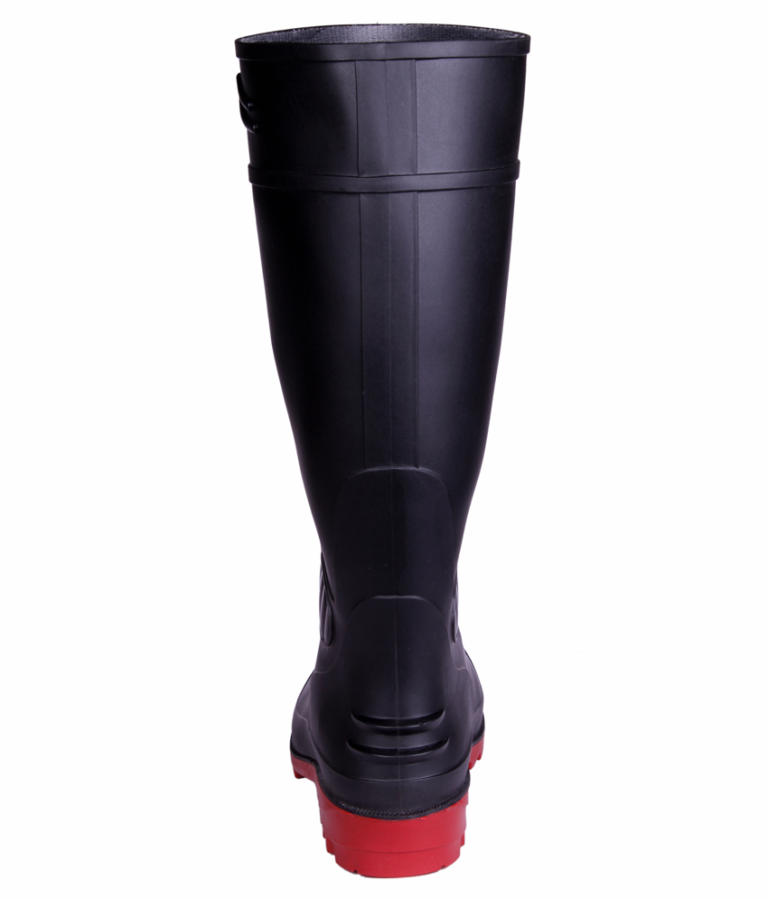 Black & Red Hillson Dragon Gumboots