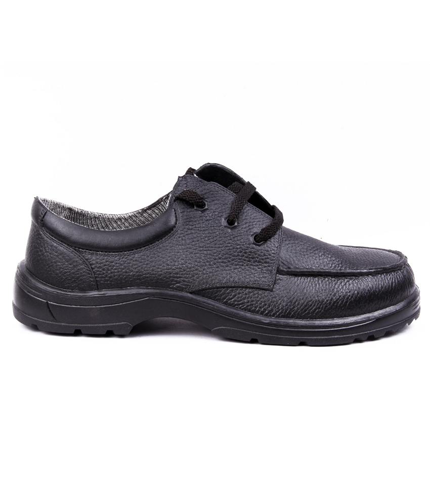 Hillson Discovery - Soft Pvc Construction Gear | Men's 6-10 Black Washable Work Boots, Bruise-resistant Fabric Binding
