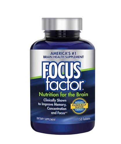 फोकस फैक्टर अमेरिका नंबर 1 ब्रेन हेल्थ सप्लीमेंट 150 टैबलेट प्रभावकारिता: स्वस्थ और विकास को बढ़ावा दें