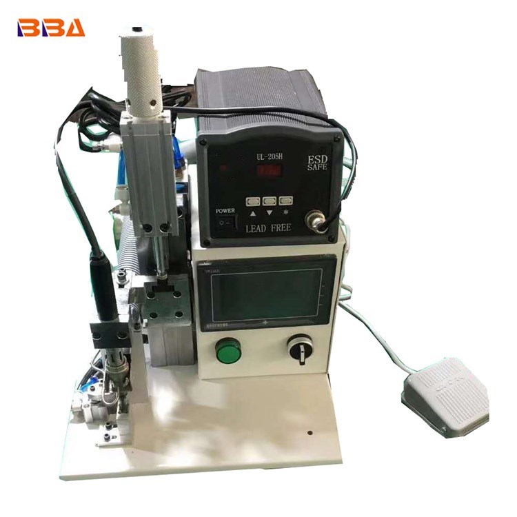 Pulse Heating Soldering Machine - Titanium Alloy, 500x550x600mm, Silver | High-speed Temperature Control, 7" Touch Screen Interface, Multi-zone Temperature Control, Automatic Fault Detection System