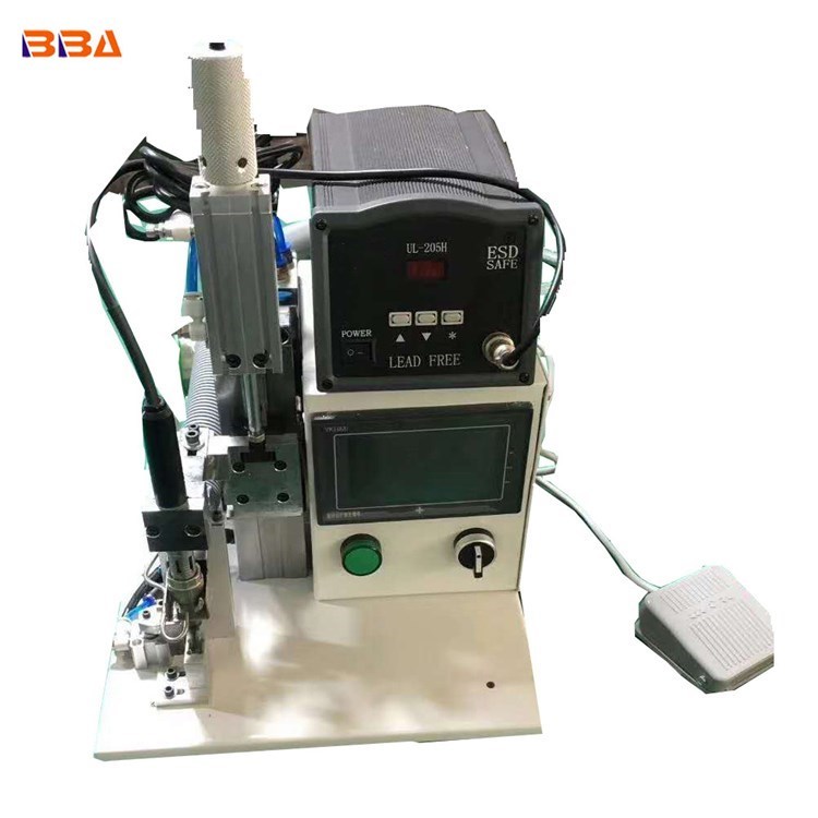Pulse Heating Soldering Machine - Titanium Alloy, 500x550x600mm, Silver | High-speed Temperature Control, 7" Touch Screen Interface, Multi-zone Temperature Control, Automatic Fault Detection System