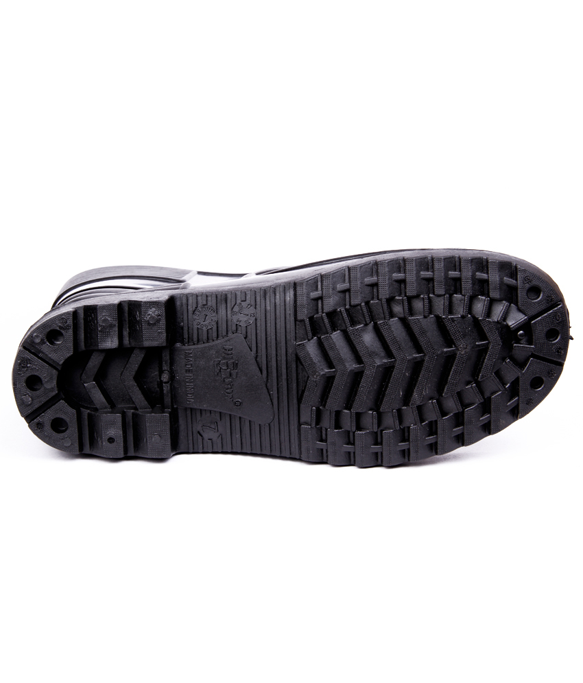Welsafe Black - Pvc Upper, Pvc Insole, Pvc Outsole, Size 5-10 | Black Color, Designed For Men, Comfortable And Durable Footwear