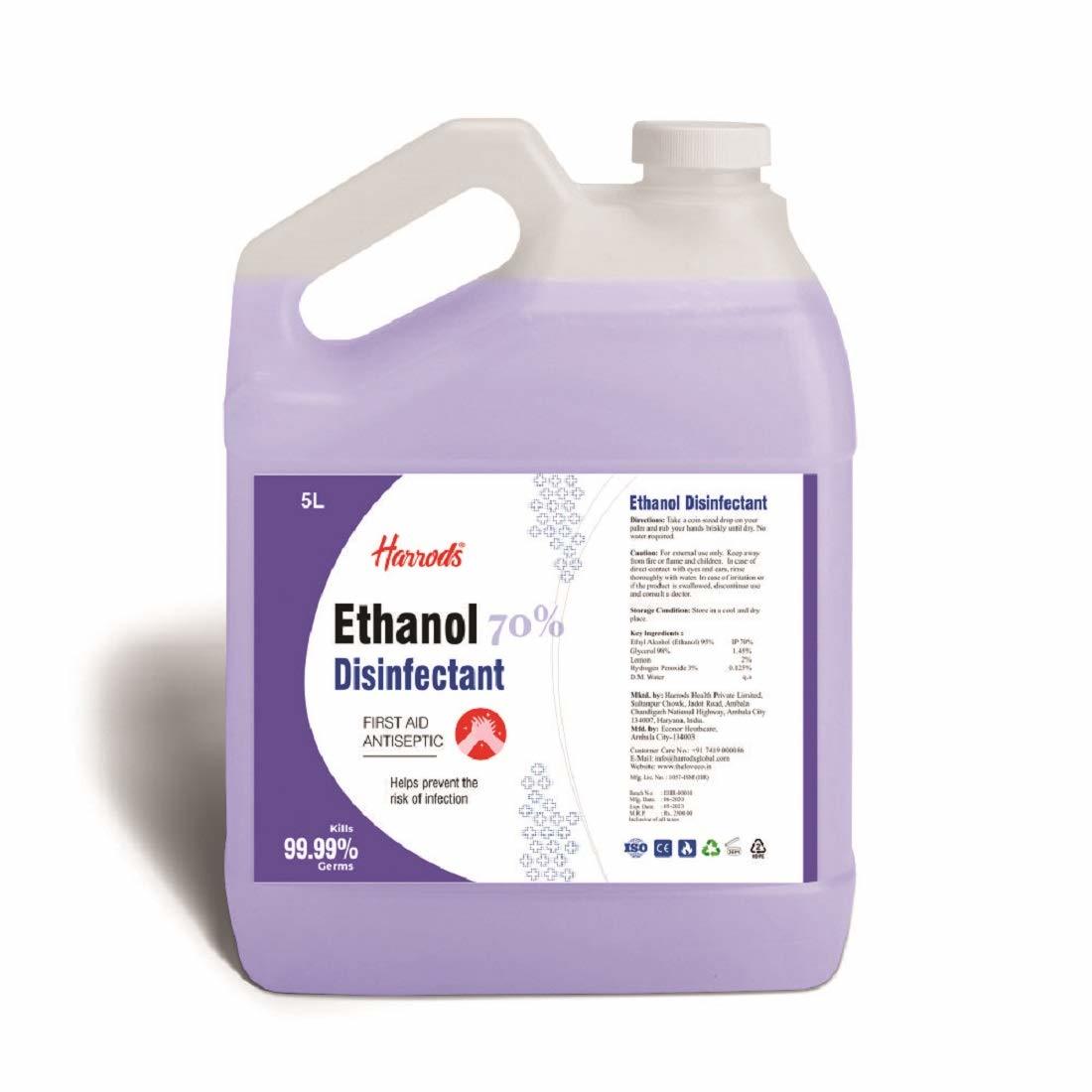 Ethanol Hand Sanitiser 5ltr