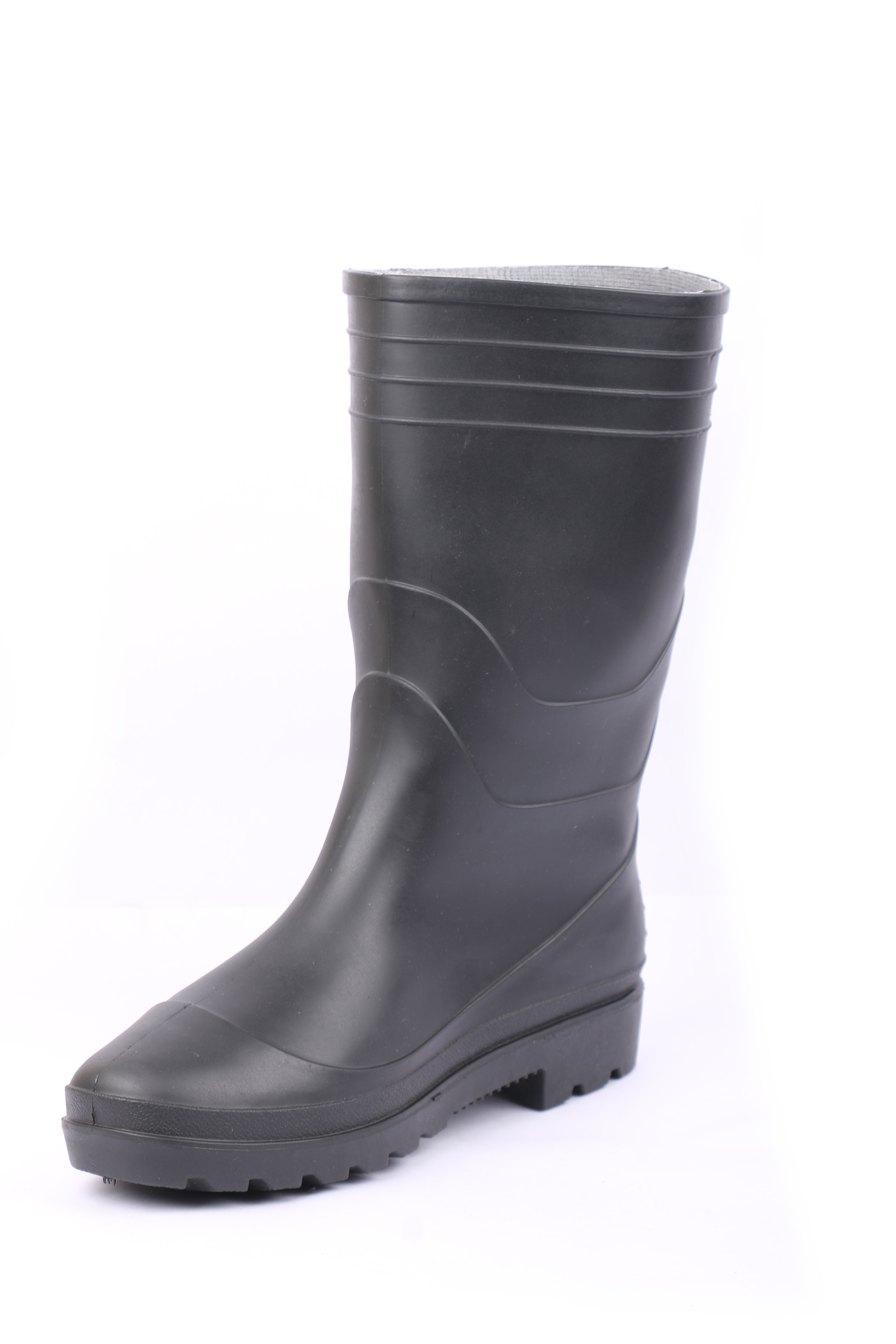 Welcome Black - Pvc Upper, Pvc Insole, Pvc Outsole, Size 6-10 | Black Color, Designed For Men, Comfortable Footwear Option