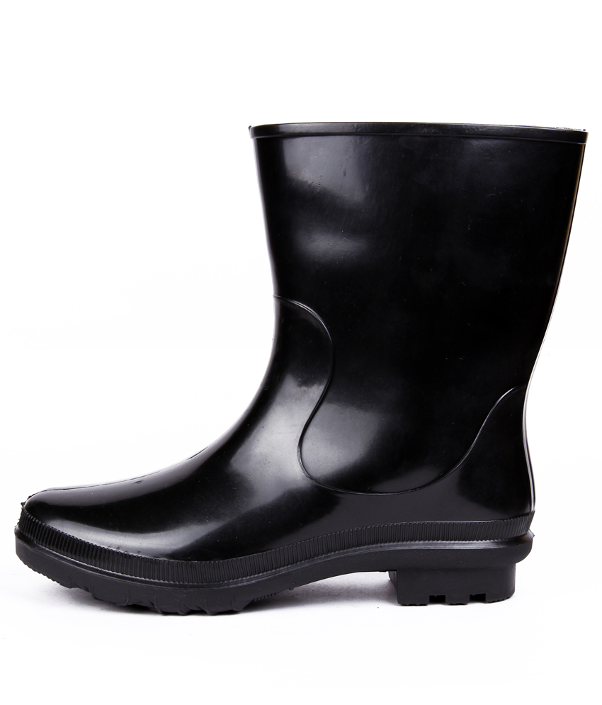 Hillson Don Black - Pvc Upper & Insole, Pvc Outsole | Men's Size 5*9, Elegant Black Color, Stylish And Durable Design