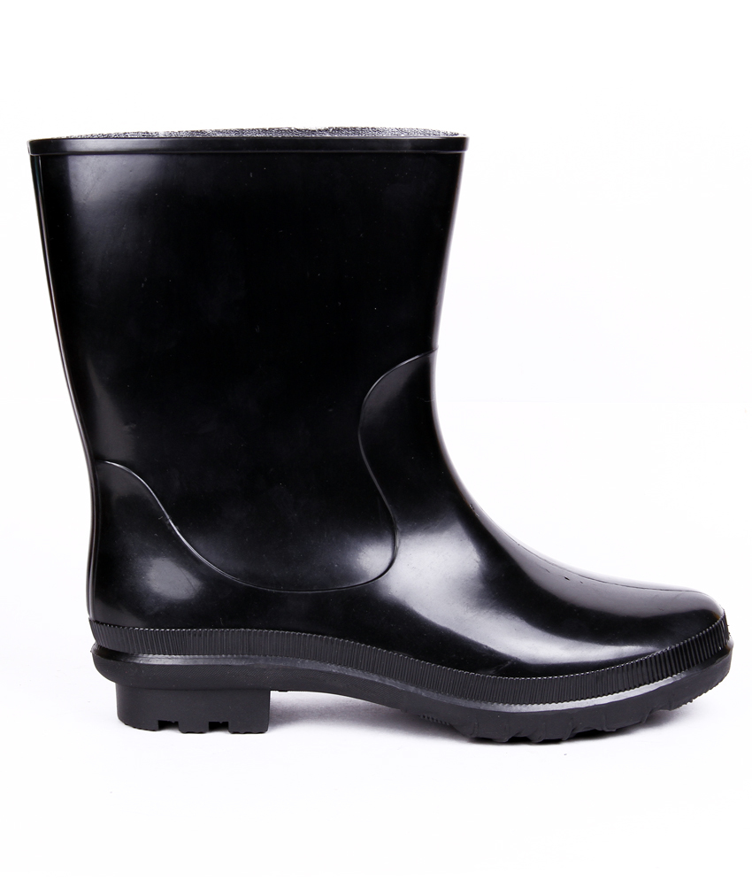Hillson Don Black - Pvc Upper & Insole, Pvc Outsole | Men's Size 5*9, Elegant Black Color, Stylish And Durable Design