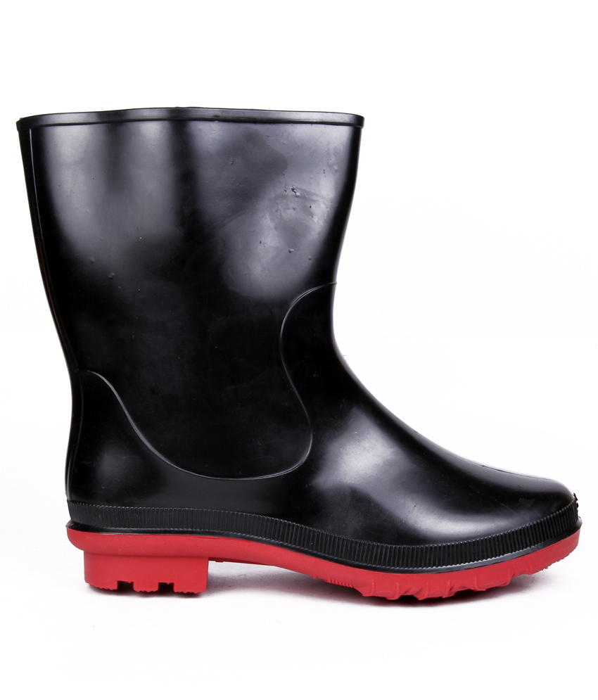 Hillson Don Red - Pvc Upper, Pvc Insole, Pvc Outsole, Size 5-9 | Black Color, Men's Footwear For Comfort And Style