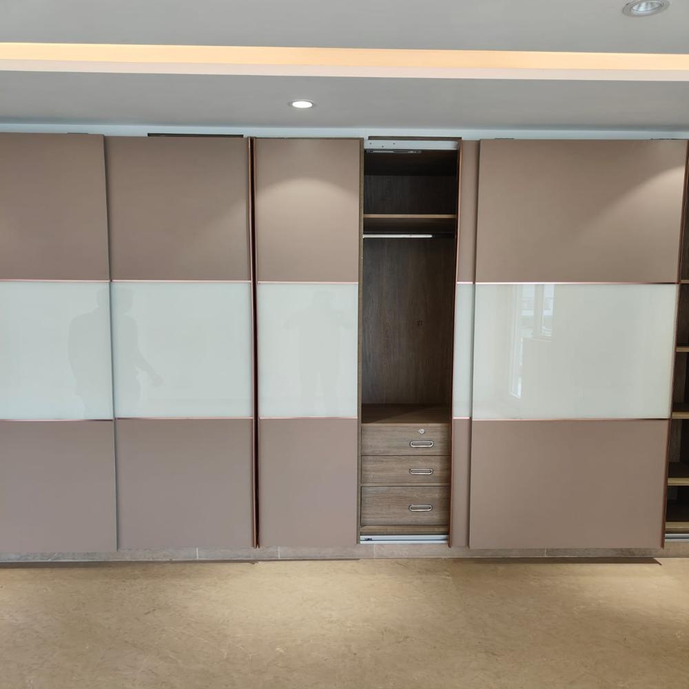 Wooden Wardrobe Manufacturer - Color: White