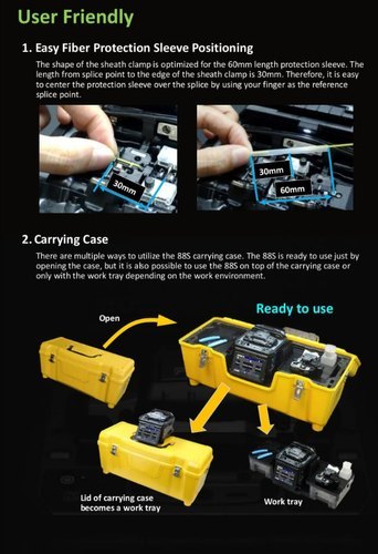 Fujikura 88s Application: Optical Fiber Joining Machine